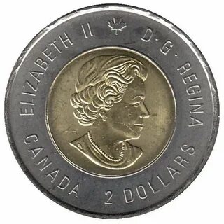 Монеты 2 доллара канада