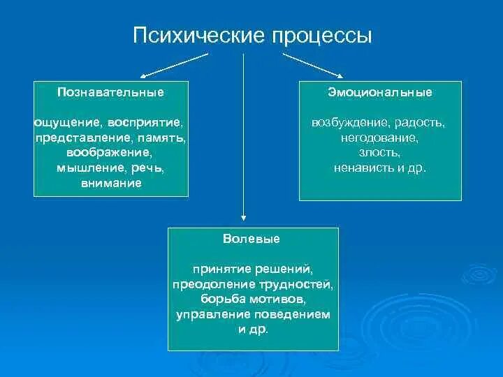 Ощущения память мышление воображение восприятие. Психические процессы. Психологические процессы. Познавательные психические процессы. Психические процессы Познавательные эмоциональные.