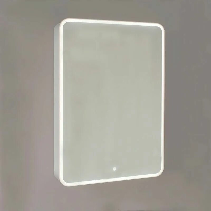 Elmer шкаф. Зеркальный шкаф jorno briz 50 bri.03.50w с подсветкой с сенсорным выключателем.