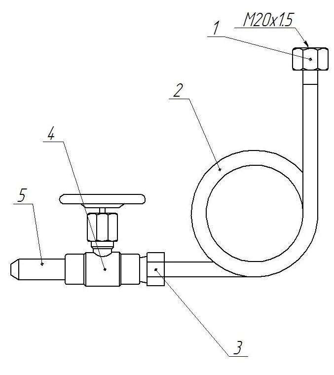 устройство отборное давления рз 801. устройство отборное давления зк14. отборные уст. трубка сифонная (перкинса) м20х1,5 / g 1/2. 000-05.