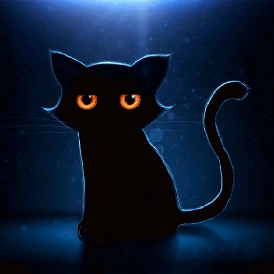 X3d animation black cat