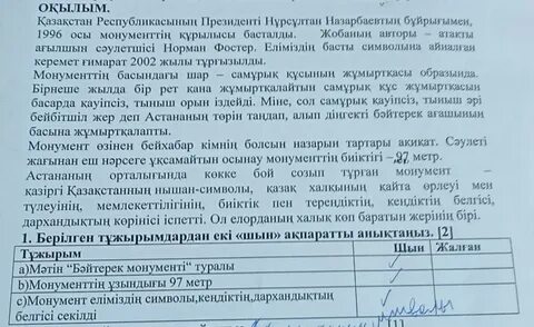 Какая запись текст