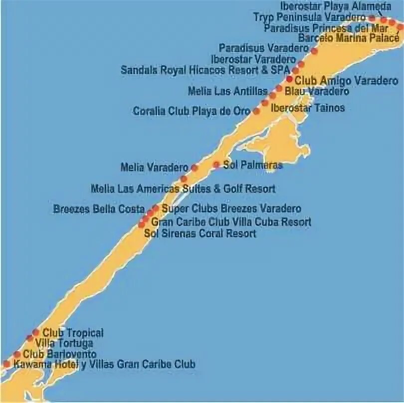 Карта отелей варадеро куба. Карта отелей Кубы Варадеро. Карта отелей на Кубе Варадеро. Карта Варадеро с отелями.