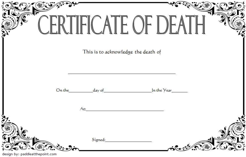 Death Certificate Template. Certificate of Death California. Certificate of Death Indonesia бланк.