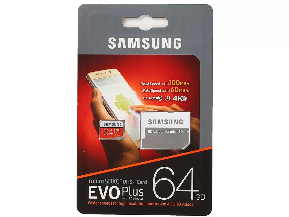 Uhs i u3. Карта памяти Samsung 64gb EVO Plus. Samsung MICROSDXC EVO Plus UHS-I. Карта памяти Samsung, Samsung EVO Plus 128 ГБ. MICROSDXC UHS-I u3 Samsung EVO Plus 128 ГБ, 130 МБ/С, class 10, MB-mc128ka.