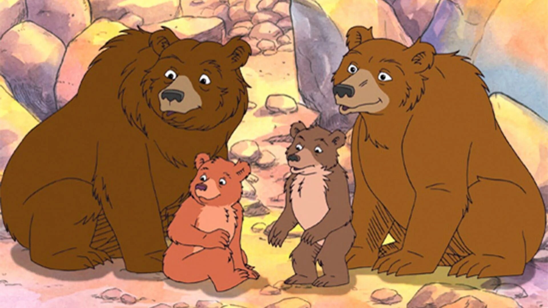 Сборник мультиков про медведей. The little Bear 2001. Мишка и его друзья.