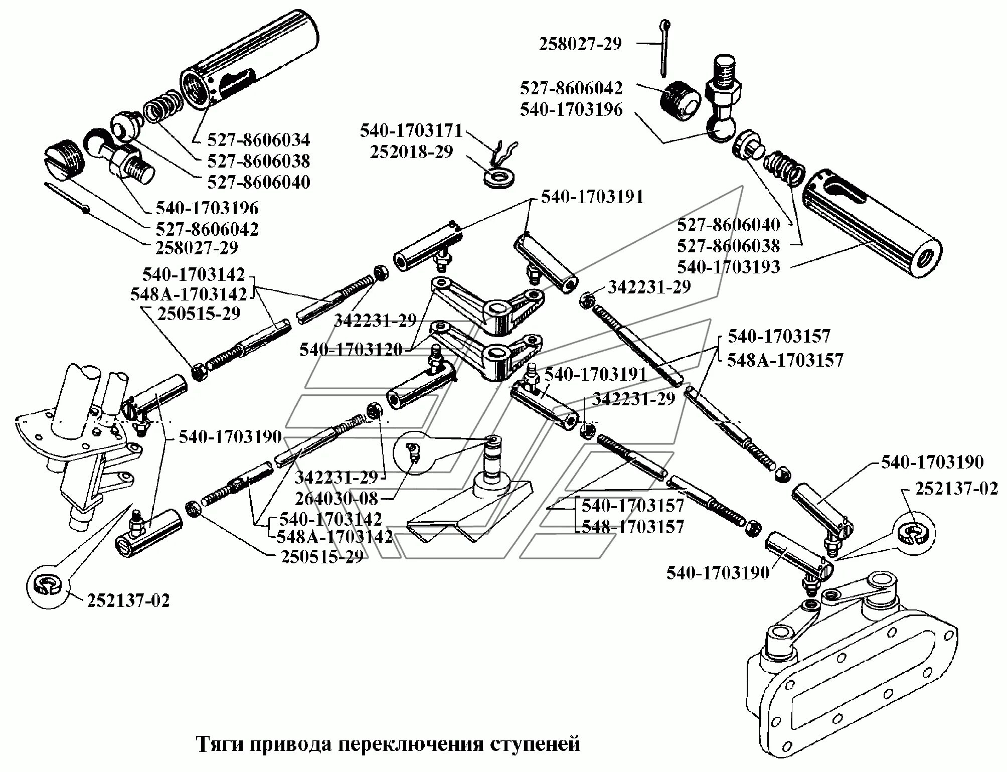 535-1703100 Мастер опора. 16108-1703100. 16108-1703100-10 Мастер-опора. 16108-1703100-10 Ремкомплект.