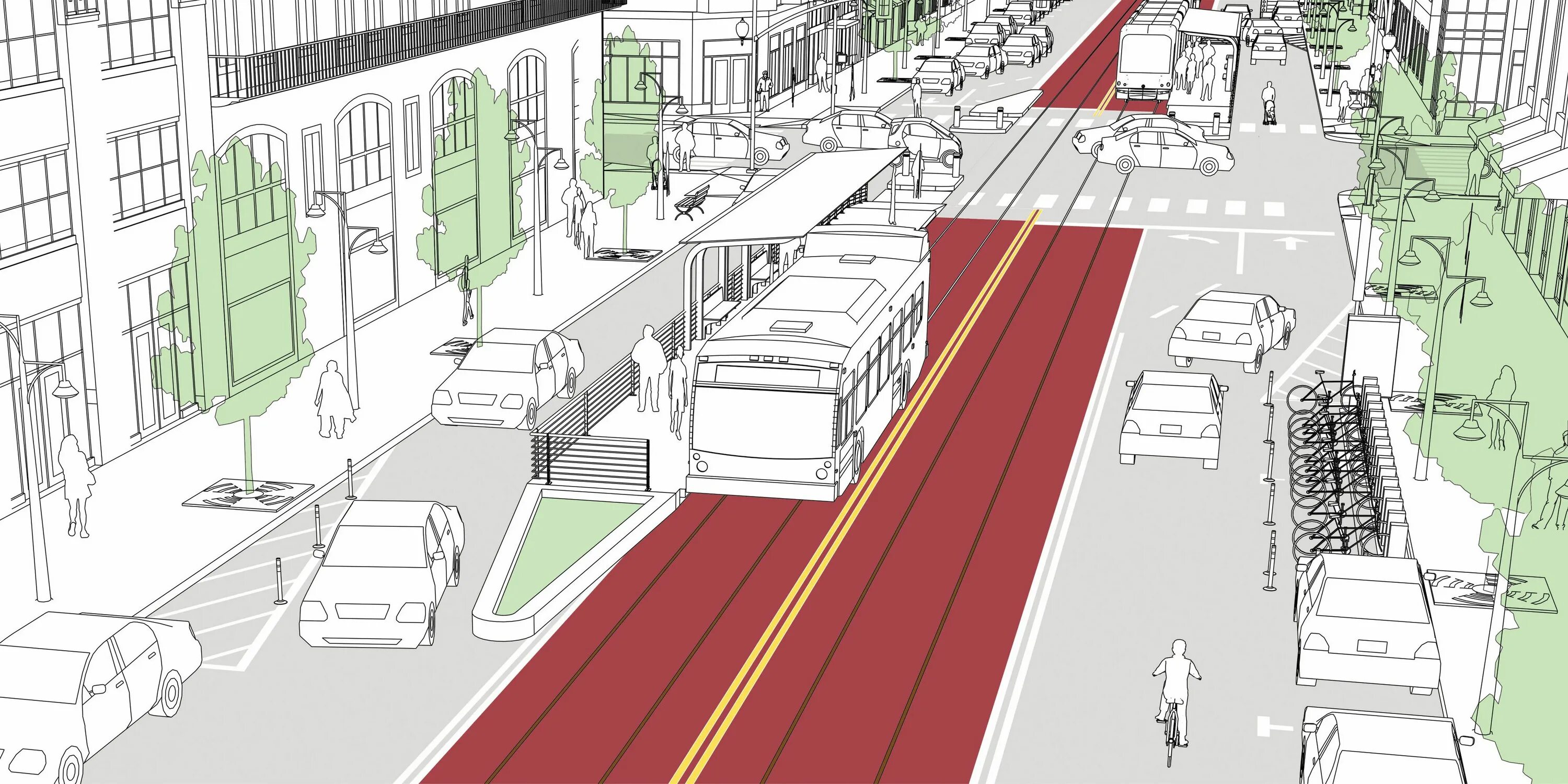 Проектирование трамвайных остановок. Планирование на транспорте фон. Transportation planning. Urban planning масштаб изображения. Transport planning