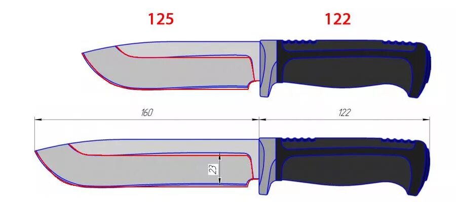 Размеры лезвий ножей. Чертеж охотничьего ножа Кизляр. Охотничий нож чертеж. Эскизы охотничьих ножей. Чертеж лезвия ножа.