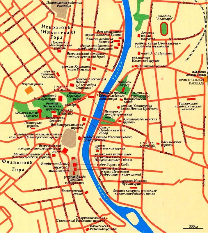 Г Торжок на карте. Карта Торжка с достопримечательностями. Торжок туристическая карта. Схема Торжка с достопримечательностями. Карта тверь с улицами подробно