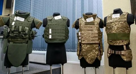 Бронежилеты выдают