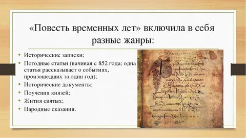 Характер летописи