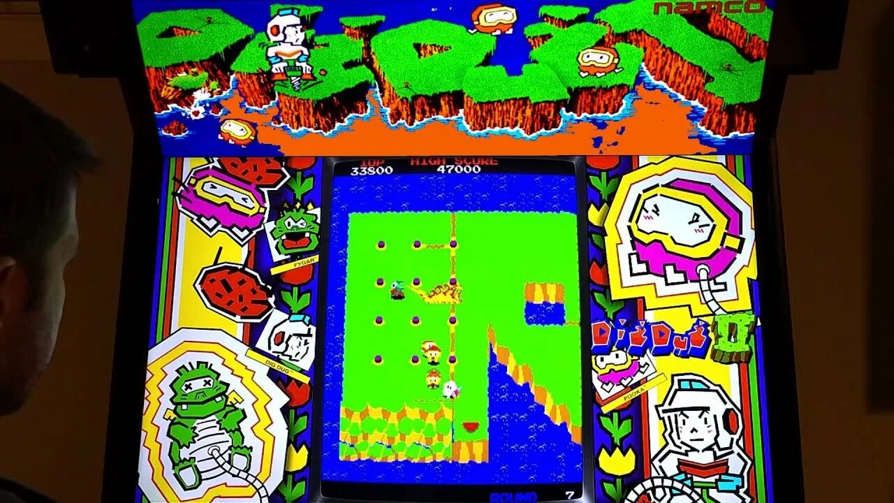 Dig dug прохождение. Dig dug II (1985). Dig dug 2 NES. Arcade - a/2 (1994). Dig dug Arcade.