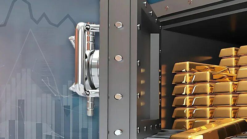 инвестиции в золото. инвестиционные монеты и слитки. выгодно ли хранить золото. деньги доллары золото. банковская ячейка.