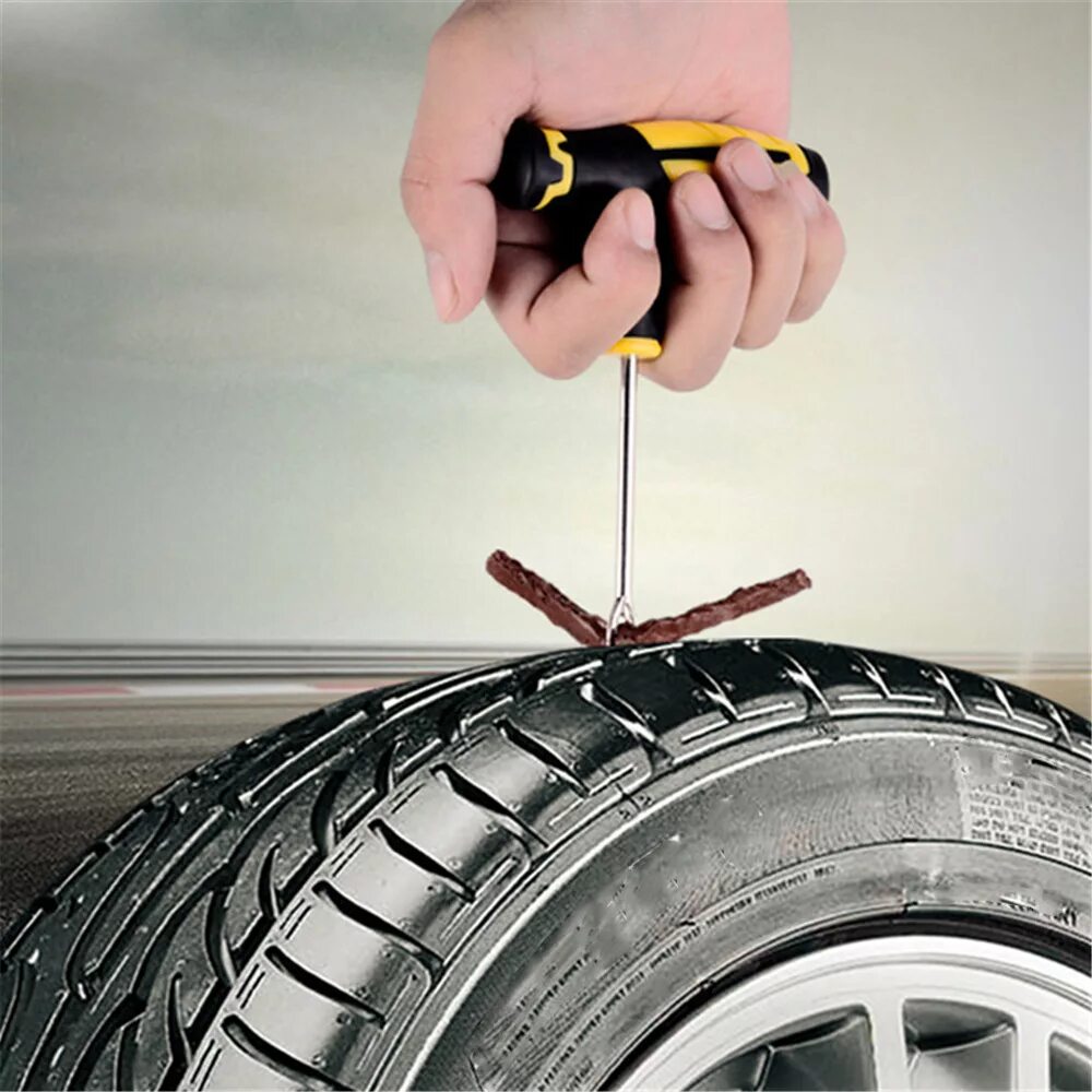 Tubeless Tire Repair Kit. Бескамерные шины. Покрышки на колеса автомобиля. Жгут для колеса автомобиля.