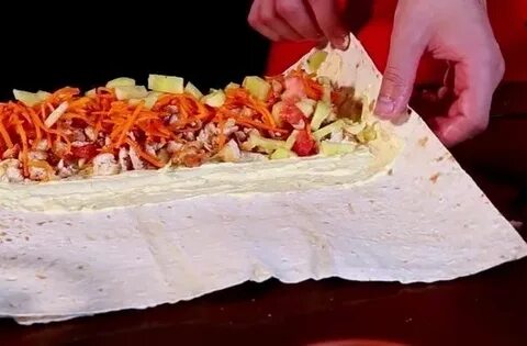 Рецепт домашней шаурмы с копченой курицей