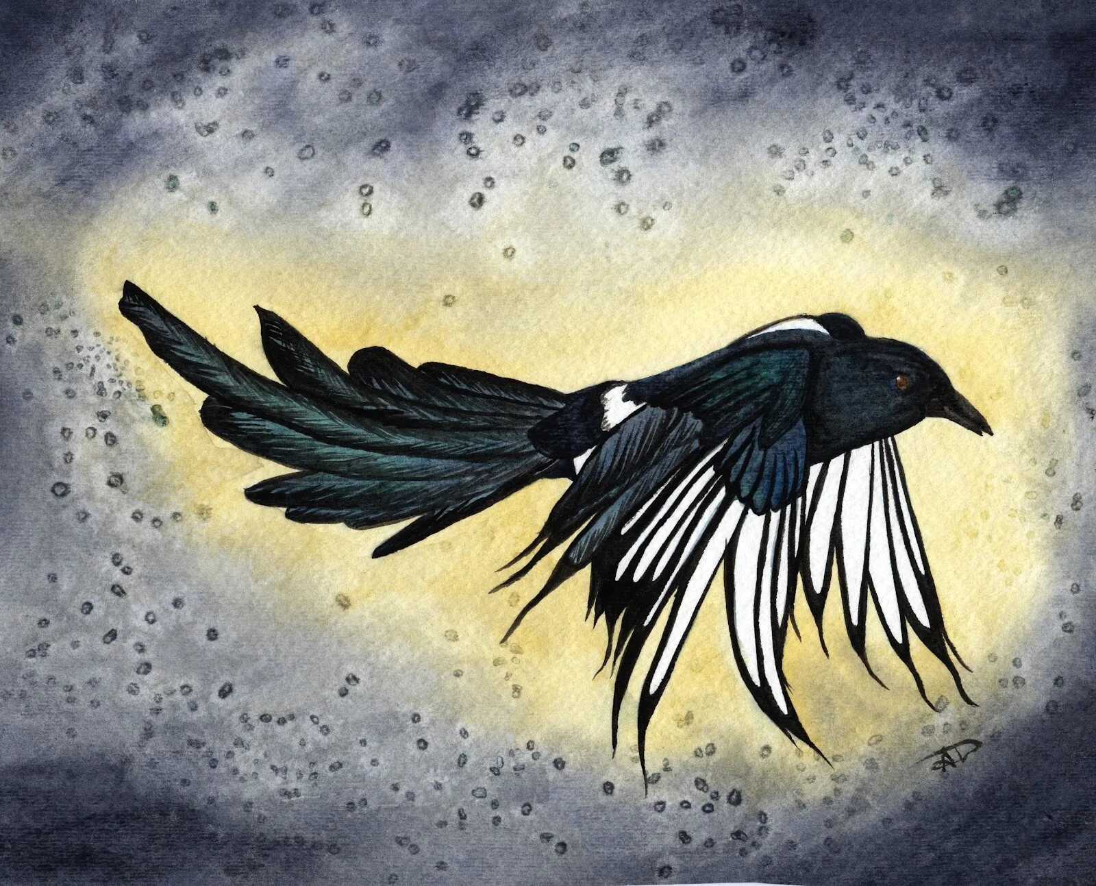 К чему снятся птицы. Говорящая птичка ларри. Сорока арт графика. Говорящие птицы. Сон говорящая птица.