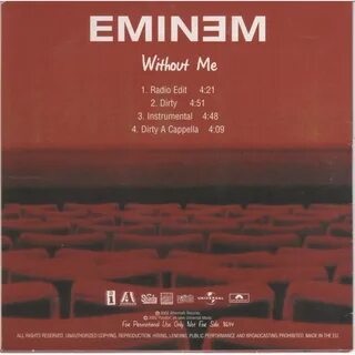 Eminem without me text