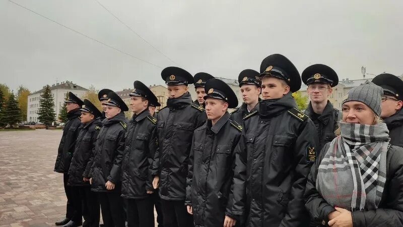 Посвящение в курсанты гумрф 2025. Котлас посвящение в курсанты кру 2025.