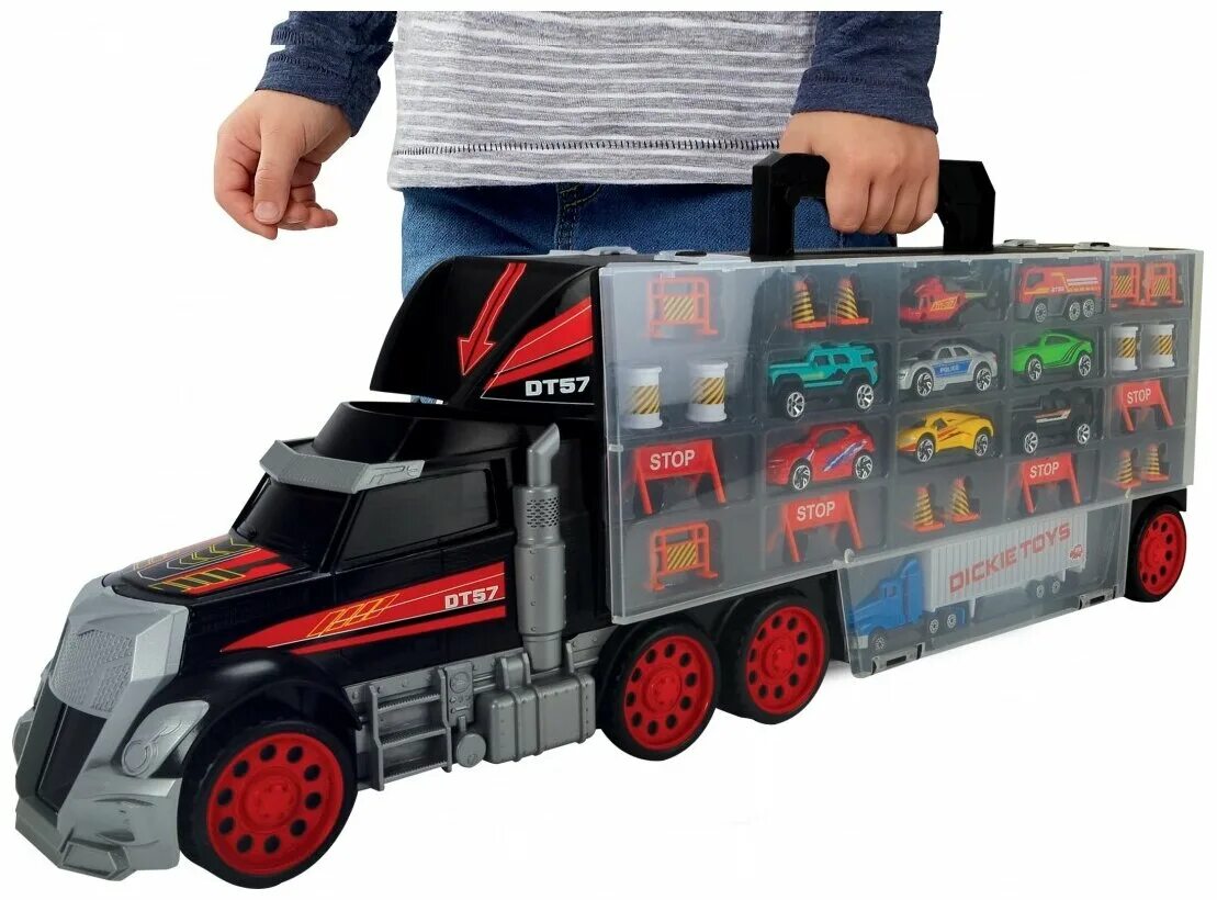 Dickie Toys грузовик carry Case,. Грузовик Dickie Toys 3414486 21 см. Автовоз Dickie Toys. Грузовик Dickie Toys 3414207 38 см. Dickie toys