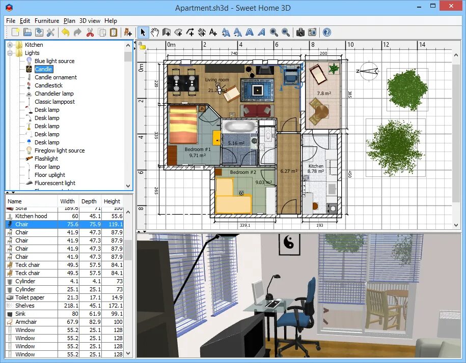 Sweet home библиотеки. Свит хоум 3д. Sweet Home 3d дом. Свит хоум 3д Sweet Home 3d. Sweet Home 3d комната.