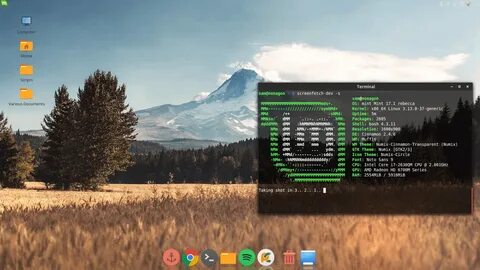 Linux mint cinnamon