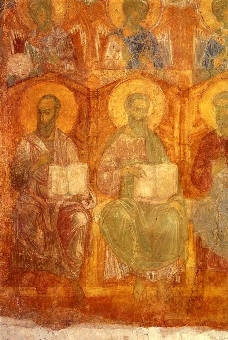 Фрески дмитриевского собора. Фрески дмитриевского собора во владимире. апостол павел фреска дмитриевского собора. страшный суд фреска дмитриевского собора. страшный суд дмитриевского собора во владимире.