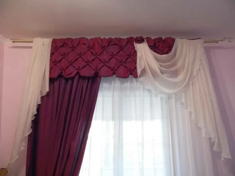 Как установить ламбрекены