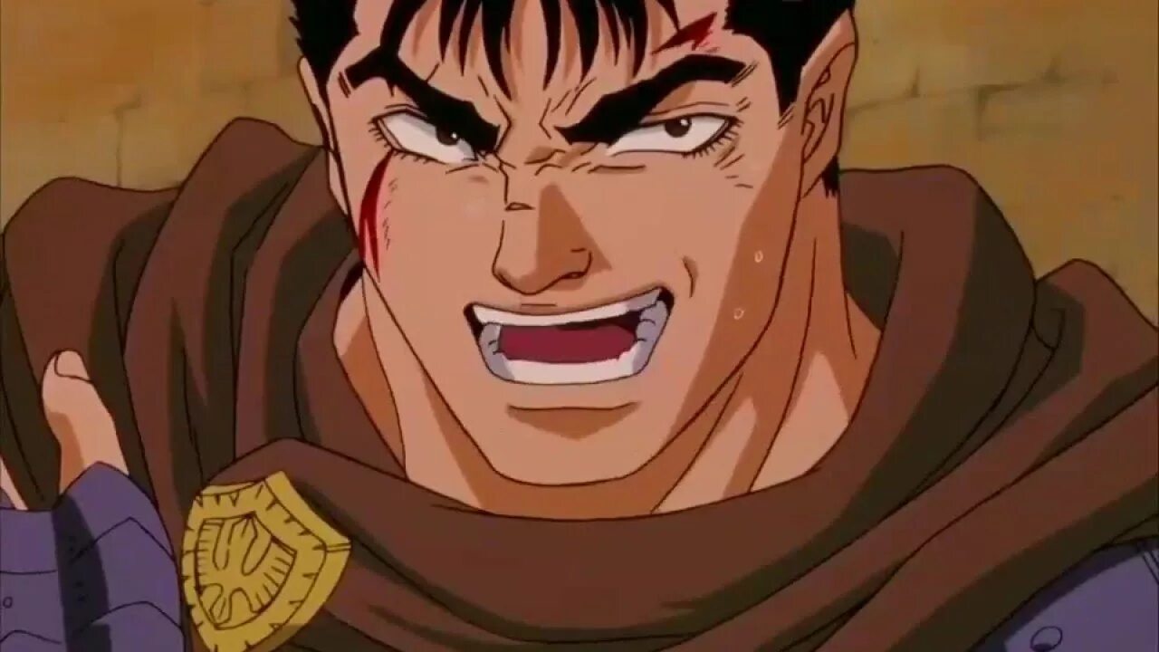 The first berserker. Гатс Берсерк 1997.