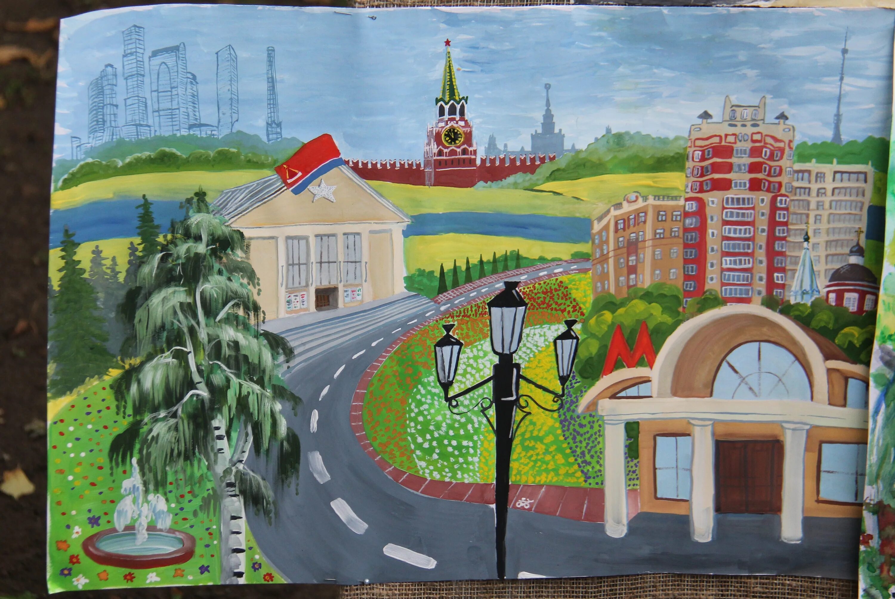 природа в городе рисунок. зарисовки родного города. любимые места родного города. поле равнина белоруссия. пушгоры береза.