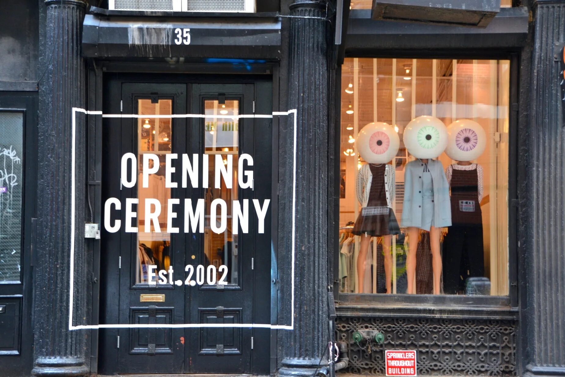 Shop we opened a hole. Opening Ceremony бренд. Store Opening Ceremony. Ceremony магазина. Open магазин.