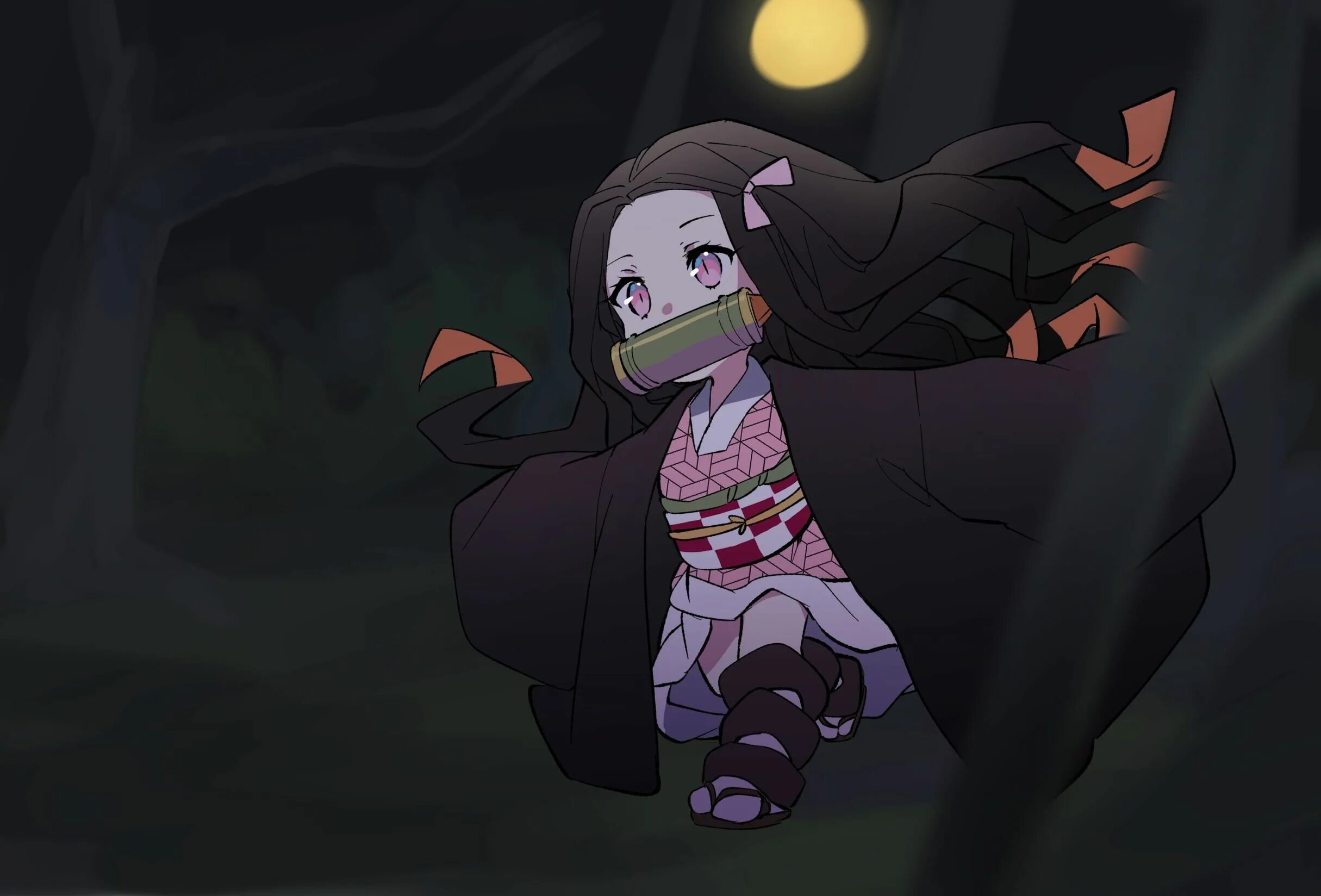 Nezuko is having a nightmare animation. Демон Slayer Kimetsu Незуко. Недзуко Камадо. Клинок рассекающий демонов nezuko. Demon Slayer nezuko Kamado.