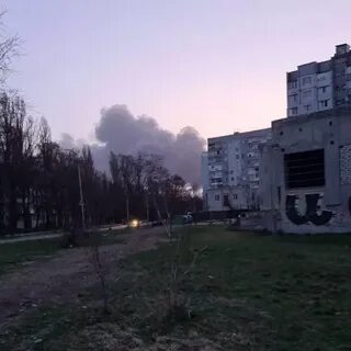 Горит кременчугский нпз