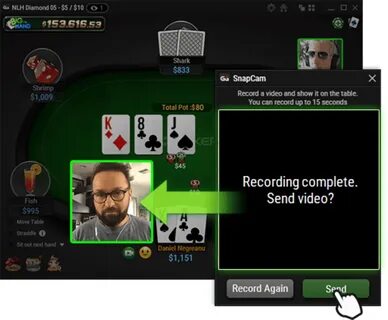Spielen wie am Live-Pokertisch: GGPoker führt SnapCam-Funktion ein.