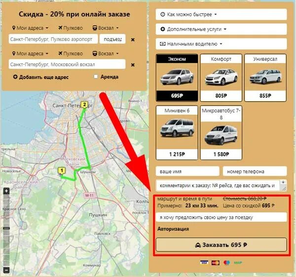 Как рассчитать стоимость маршрута на автомобиле. Финтол.