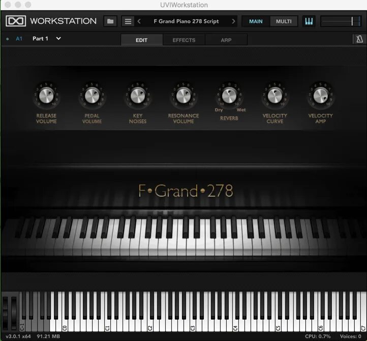 Grand vst. Uvi grand piano model d. grand piano vst. плагин пианино. motu machfive.