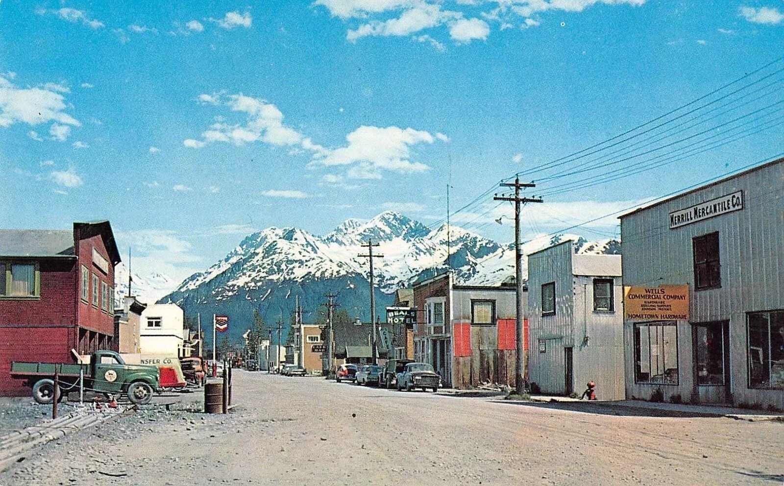 Улица аляски. Валдиз Аляска. Город Вальдес Аляска. Штат Аляска 70х. Аляска улица Аляски.