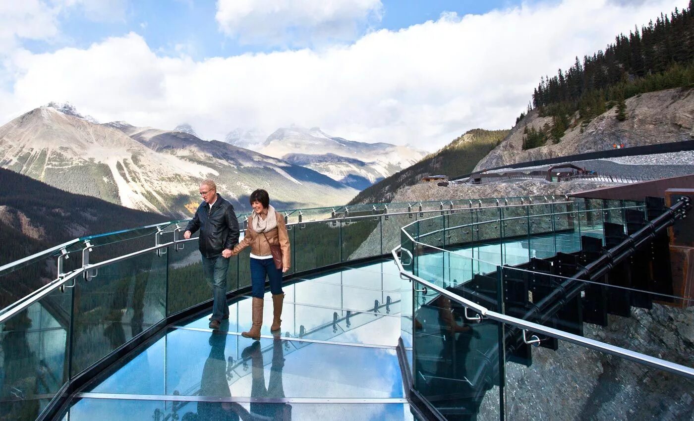 Смотровая площадка Glacier Skywalk. Glacier Skywalk в Канаде. Columbia Icefield Skywalk. Стеклянный мост в национальном парке Джаспер. Стеклянный мост тайланд