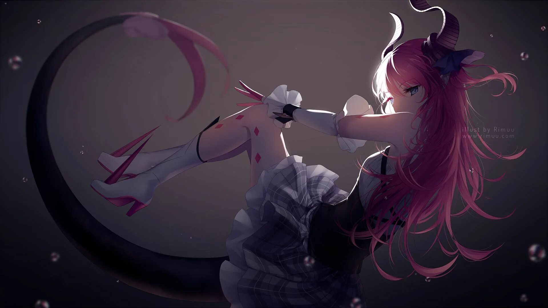 Элизабет батори fate. Крул цепеш арт. Крул цепеш. Аниме девушка демон. Аниме девушка с розовыми волосами и рожками.