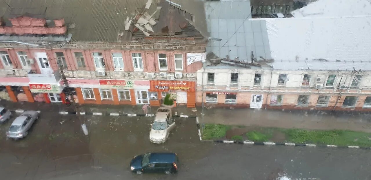 Обсуждать последствия. Потоп на Хабаровской улице в Москве.