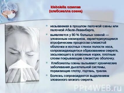 Клебсиелла в горле