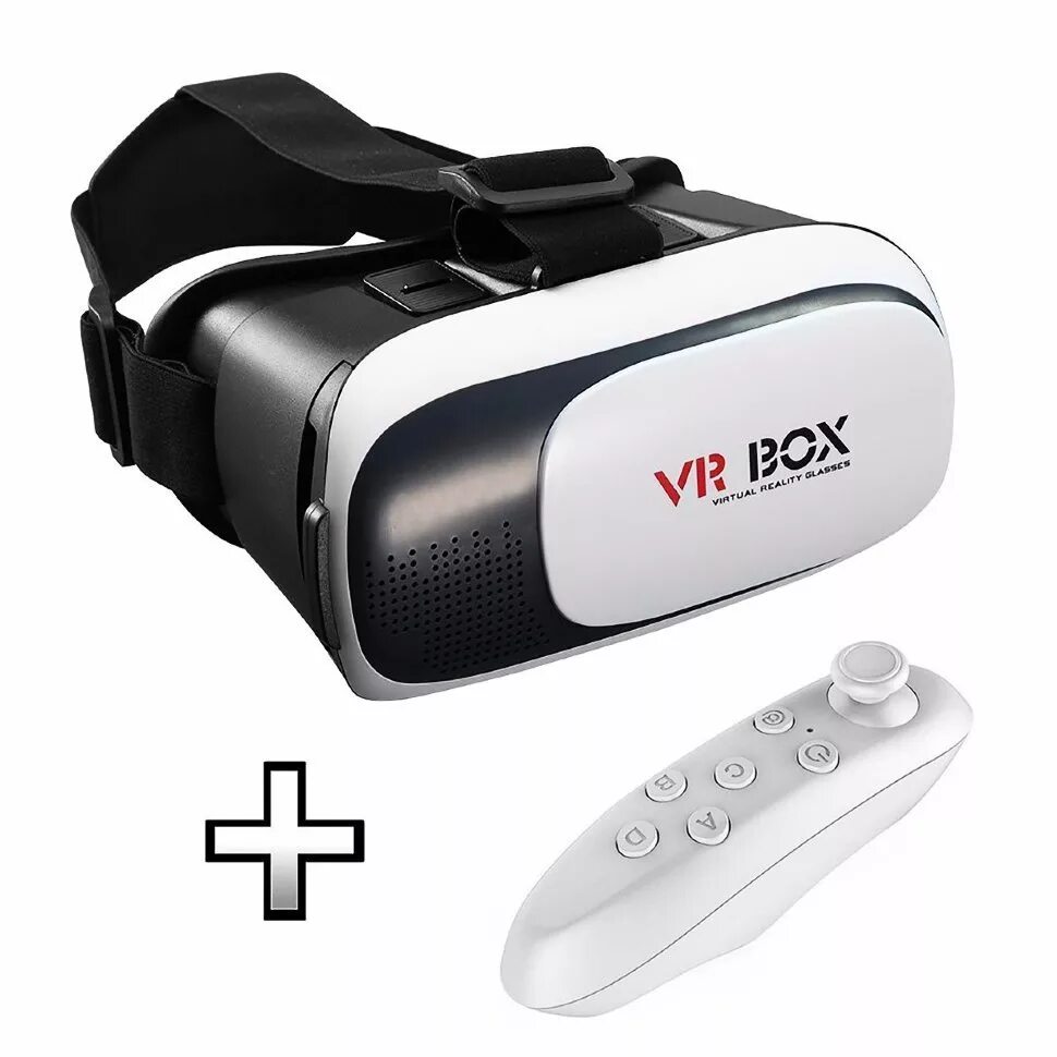 Виртуальные очки с джойстиком цена. VR Box 2. Очки виртуальной реальности VR-Box 2.0 с пультом. VR Box очки. VR Box очки с 2 пультами.