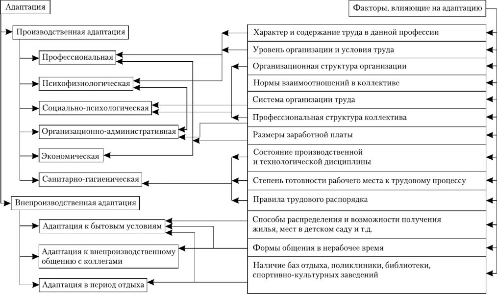 Система адаптации персонала схема. Схема процесс трудовой адаптации. Структурная схема показателей трудовой адаптации. Виды адаптации персонала схема.