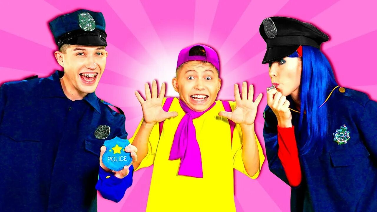 Dominoki Kids Songs в реальности Мими. Policeman for Kids. Uzbek Police Kids. Mister policeman