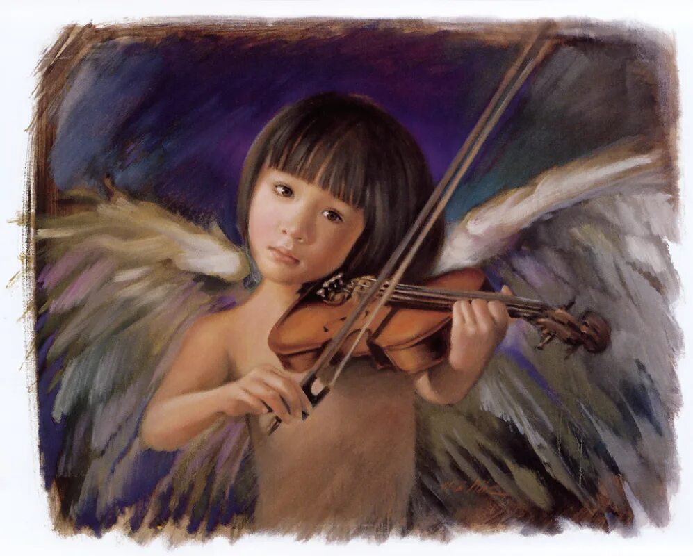 Angels violin