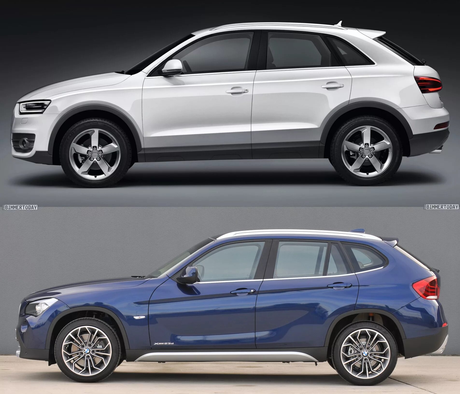 Сравнение x 3 и x 5. Audi q3 vs BMW x1. Tiguan Audi q3. Audi q5 vs Audi q3. Ауди q8 БМВ х3.