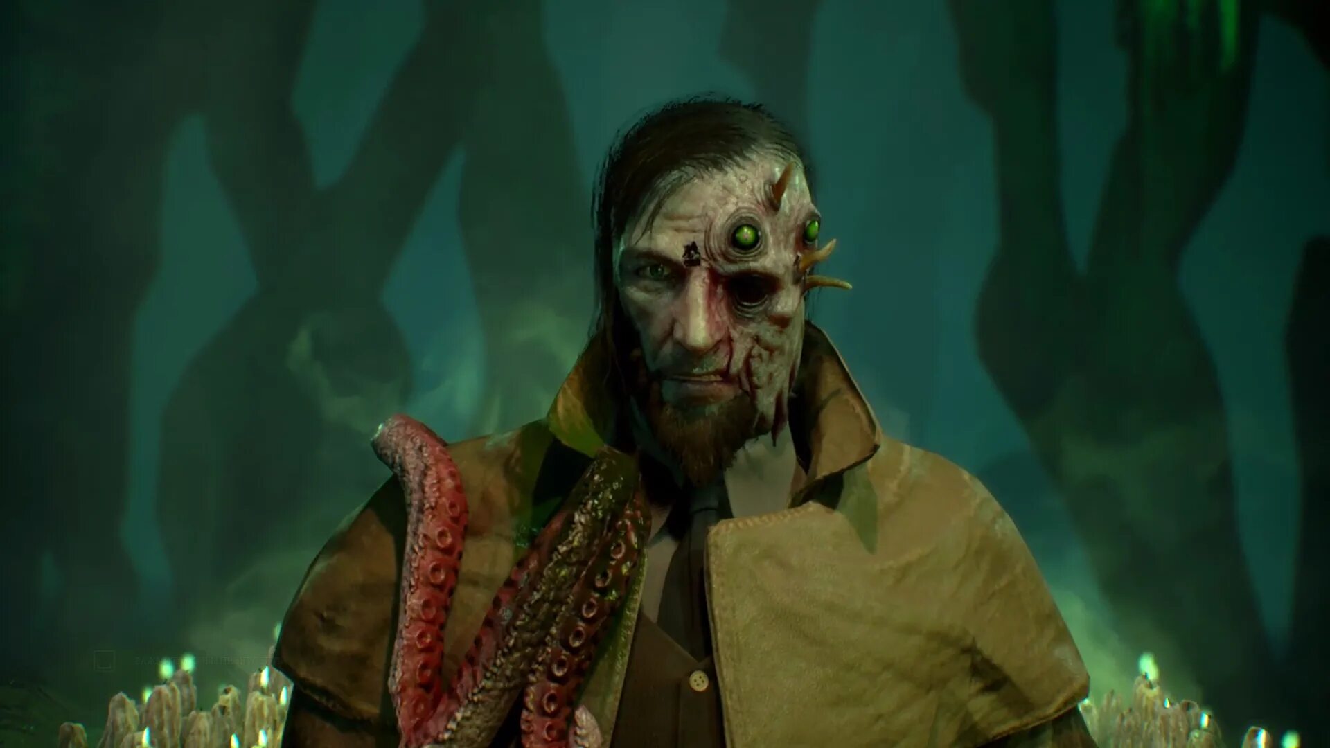 Ктулху игра 2018. Call of cthulhu 2018. call of cthulhu 2018 ктулху. call of cthulhu 2018 эдвард пирс. call of cthulhu 2018 культист.