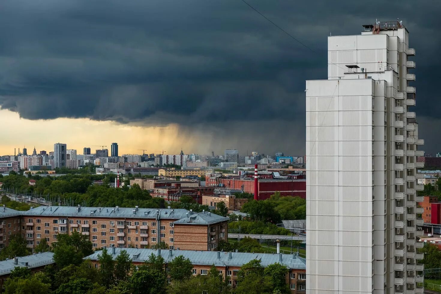 Погода на западе москвы