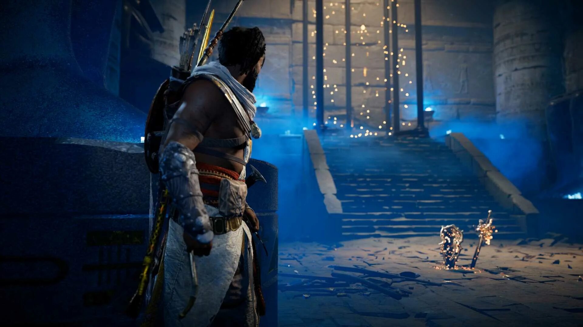 Ancient gods испытания. Ассасин Крид Истоки. Ассасин Крид Истоки мир. Assassin's Creed Origins загробный мир. Ассасин Крид боссы.