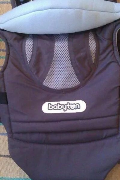 Babyton grey. Эрго рюкзак Babyton.